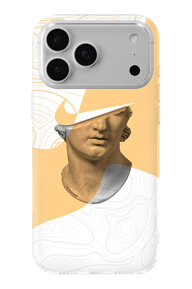 حافظة شفافة مطبوعة بتصميم منحوت متوافقة مع iPhone 17 Pro - 1