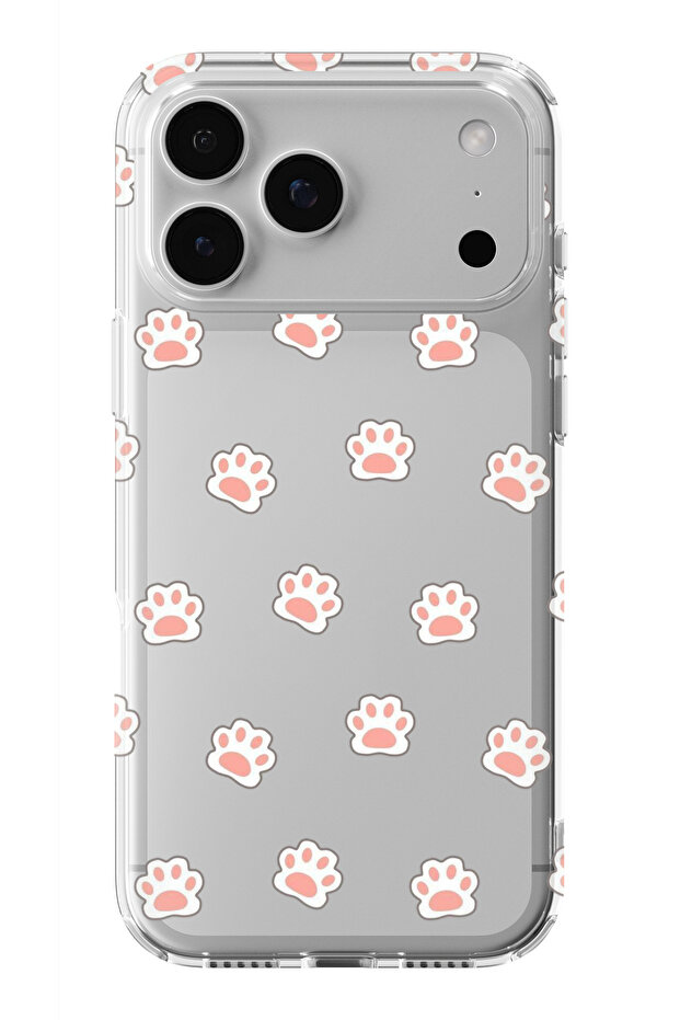 حافظة شفافة مطبوعة بتصميم Pati متوافقة مع iPhone 17 Pro - 1