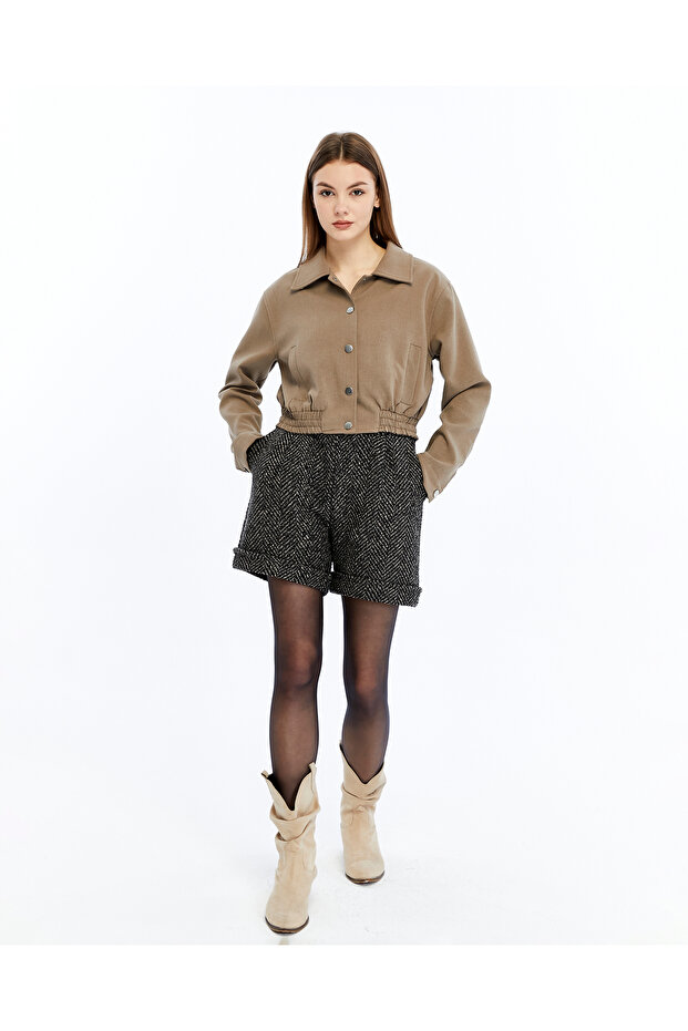 Kadın Bomber Ceket - 3