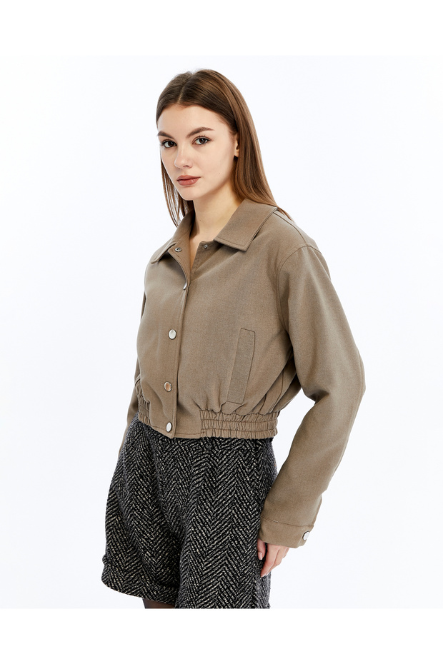 Kadın Bomber Ceket - 6