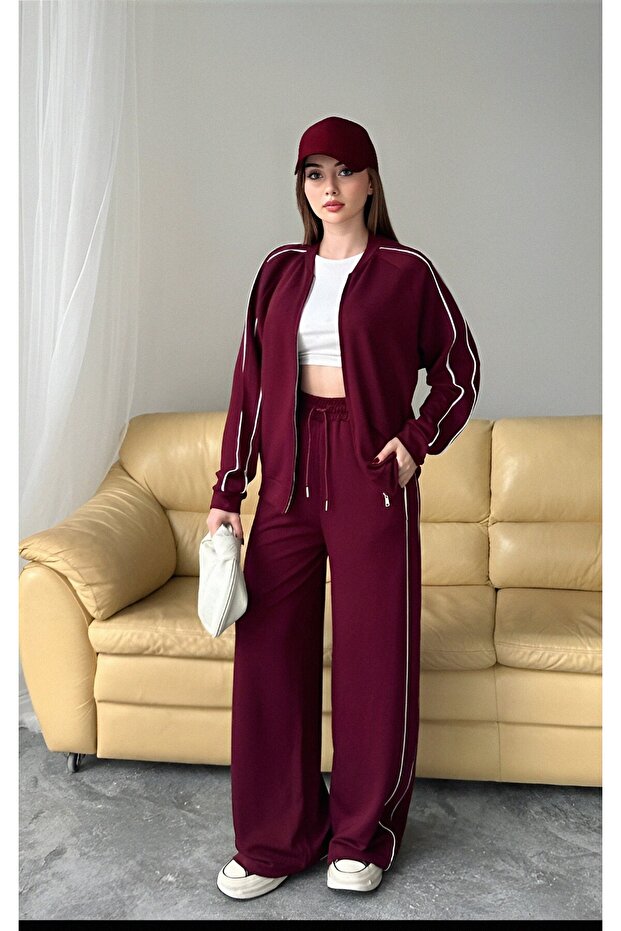 DOCE3700 ÇİFT ARA BİYELİ EŞOFMAN TAKIMI