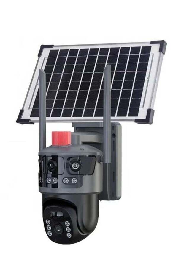 Solar Security Camera – 6MP/8MP HD Wireless Outdoor CCTV with AI Motion Detection