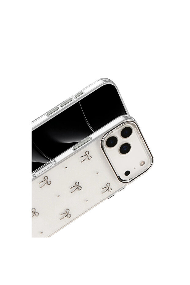 iPhone 17 Pro Max Bow Patterned Cover - Pattern 5 - 3