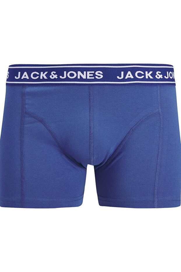 Erkek JACDANNY SOLID TRUNKS 3 PACK Pamuklu Boxer - 3