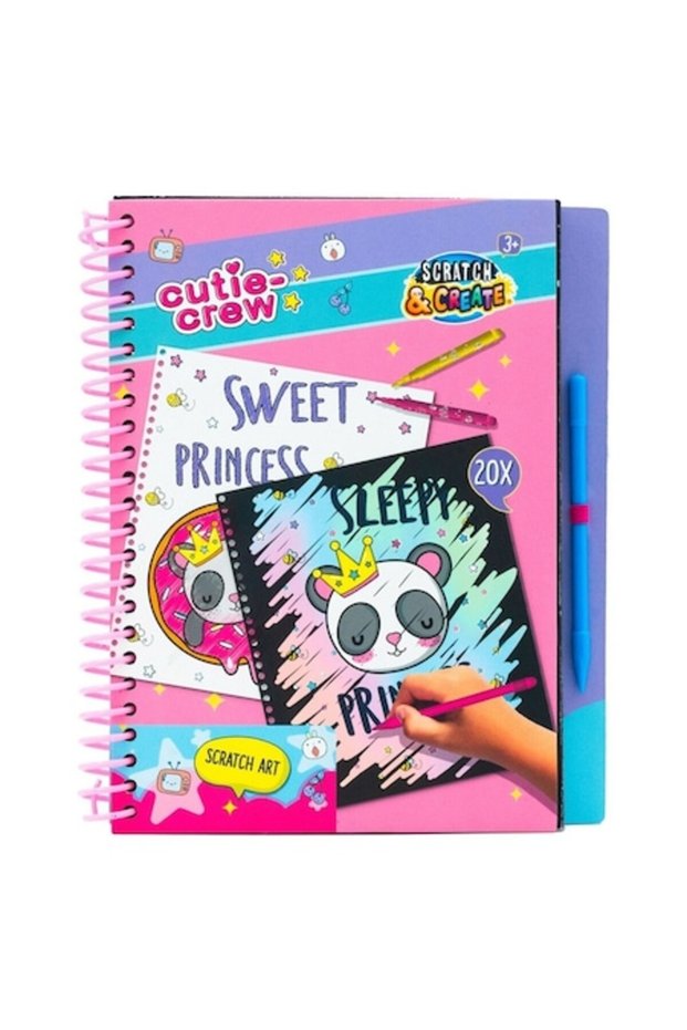 Creativity Book - Scratch & Color