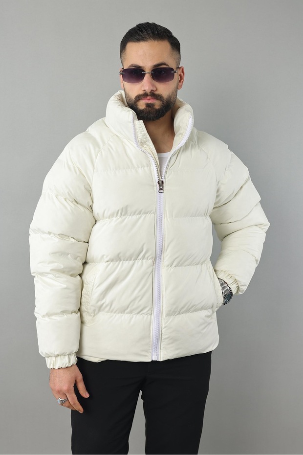 ERKEK KIŞLIK ŞİŞME MONT - 4