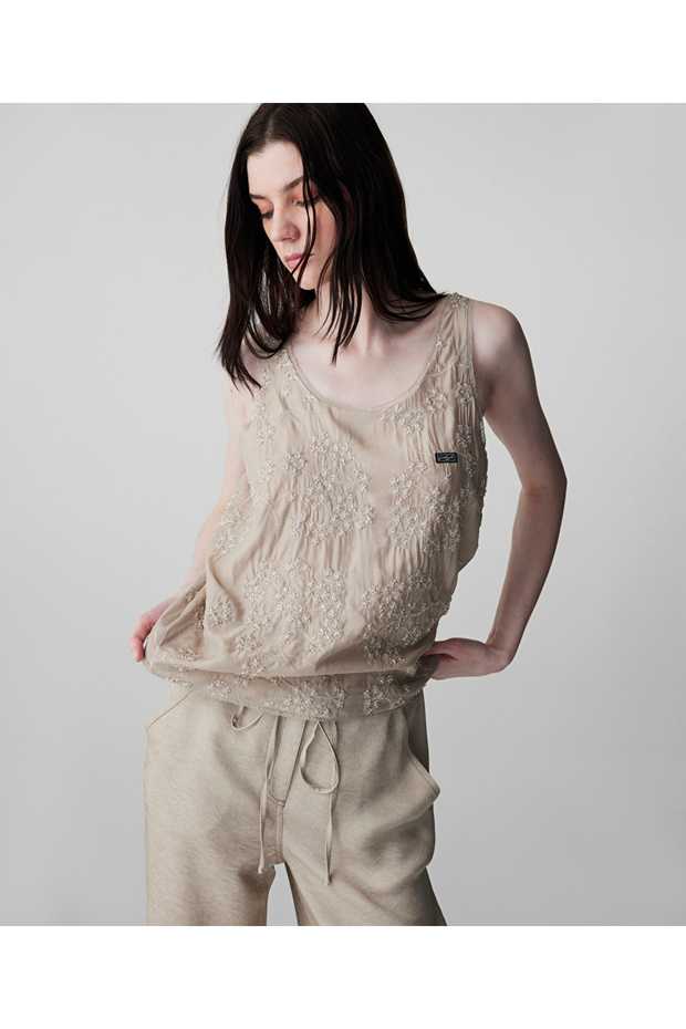 İşlemeli ve logo patch'li bluz - 1