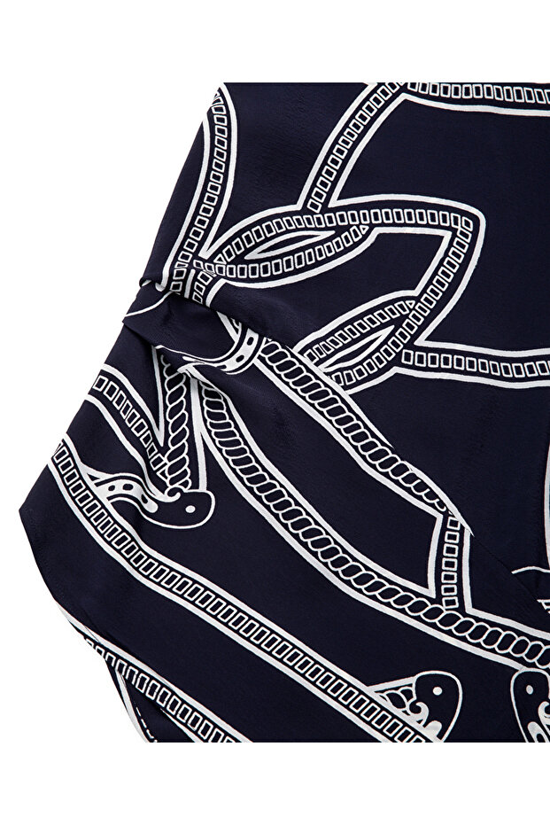 بلوزة فيسكوز منقوشة - 4