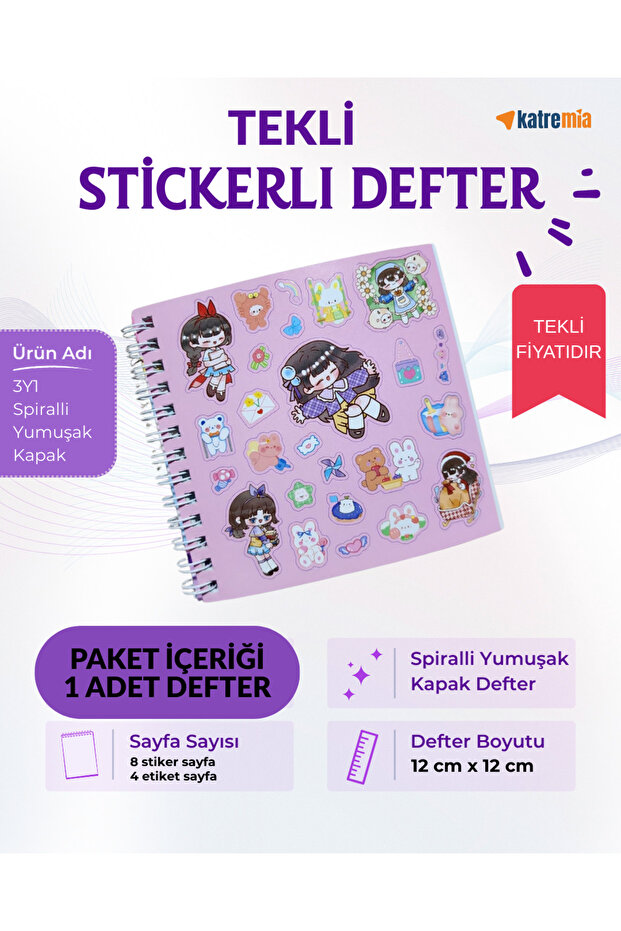 (1-4) STİCKER DEFTER - 3