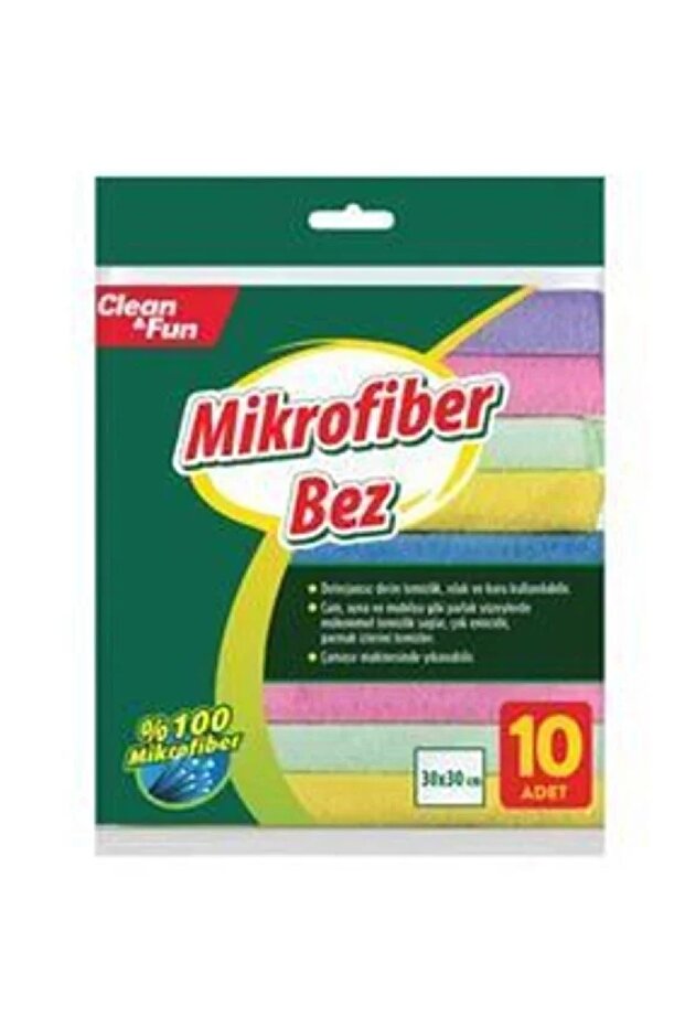 قطعة قماش تنظيف من الألياف الدقيقة 10 قطع 2 قطعة - 2