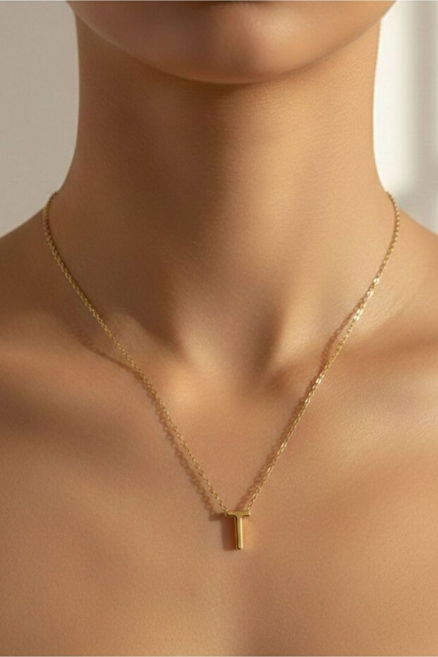 Letter t Necklace