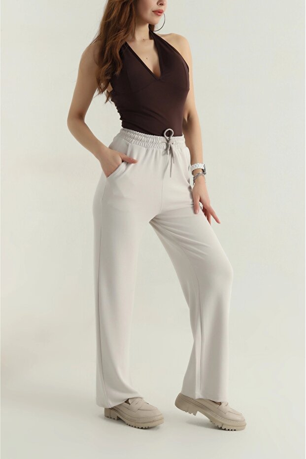 ELASTIC WAIST PANTS
