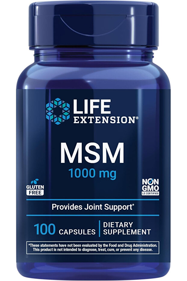 MSM 1000mg - 100 Kapsül