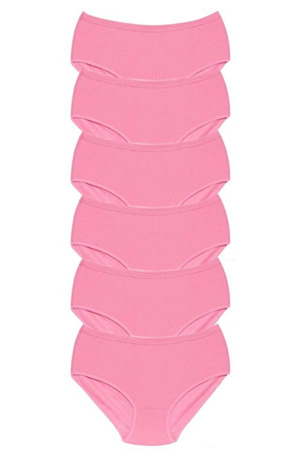 6 Pack Lycra Women's Bato Ribbed Panties