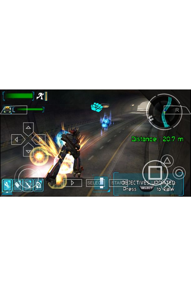 Psp Transformers Revenge Of The Fallen Gameplay - 4