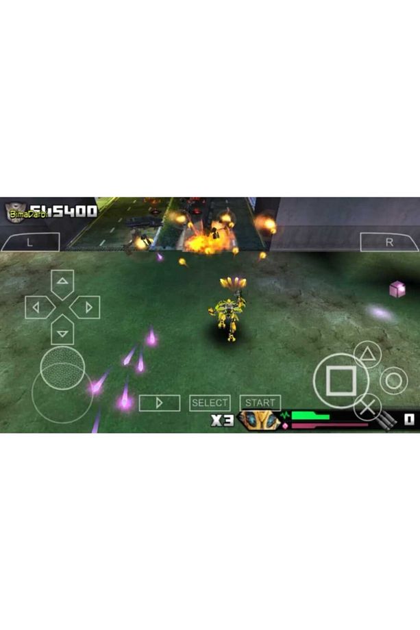 Psp Transformers Revenge Of The Fallen Gameplay - 6