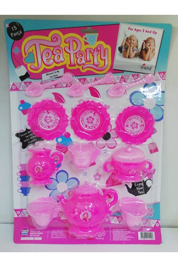 Oyuncak 15 Parça Çay Seti - 3