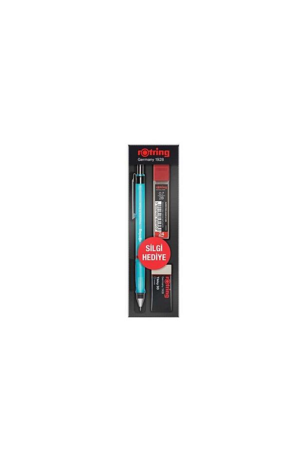 Visuclick Min Silgi 3'lü Okul Seti- 0.7 Mm Mavi - 1