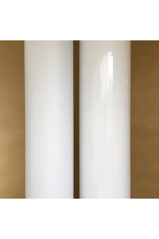 Self-Adhesive Matte White Cabinet Covering Foil 50 Cm X 2 Meters