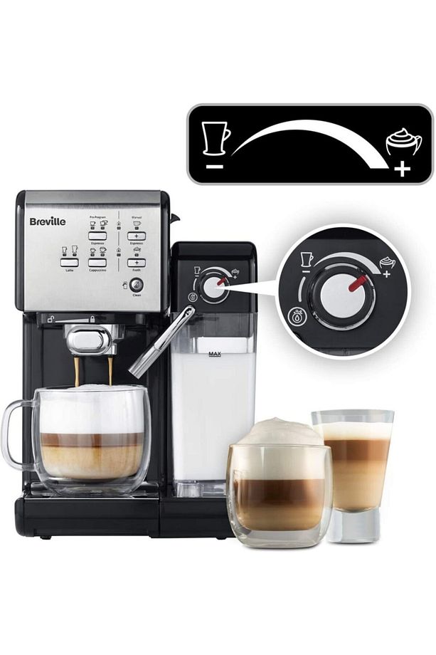 Prima Latte Iı Espresso, Latte & Cappuccino Kahve Makinesi | Profesyonel 19 Bar [vcf108x] - 4
