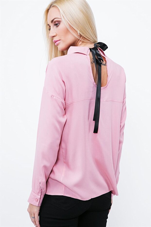 Inci Işlemeli Kadın Gömlek - 2