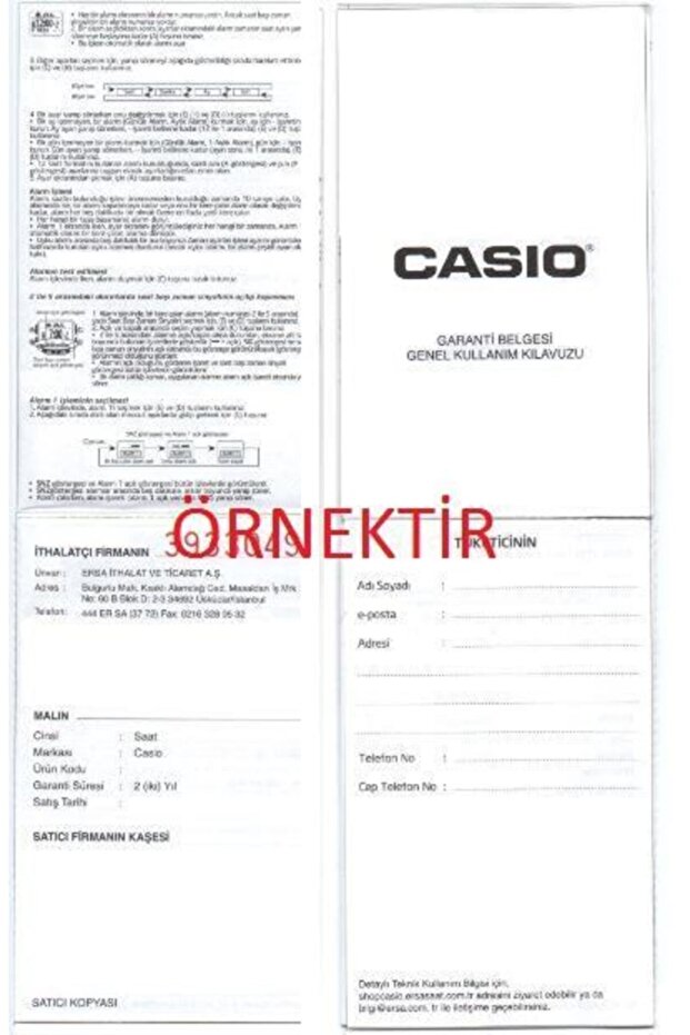 Masa Saati TQ-369-7DF - 8