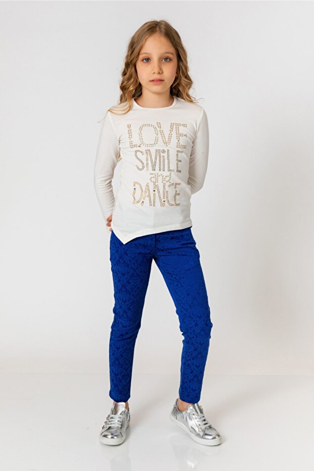 Girl's Cobalt Blue Pants