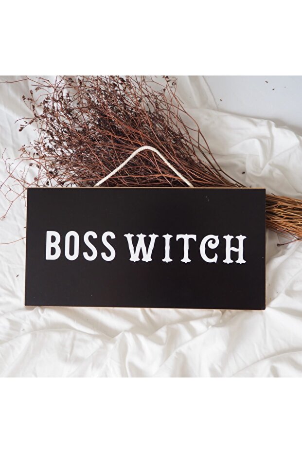 Boss Witch Kapı Tabelası - 4