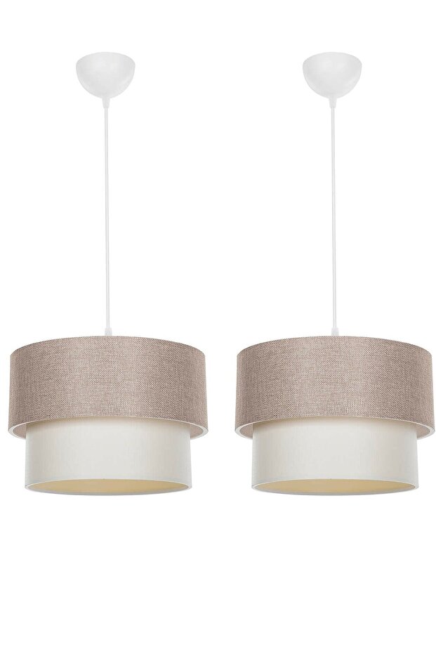 2'li Pasta Sarkıt Avize / Kumbeji - 1