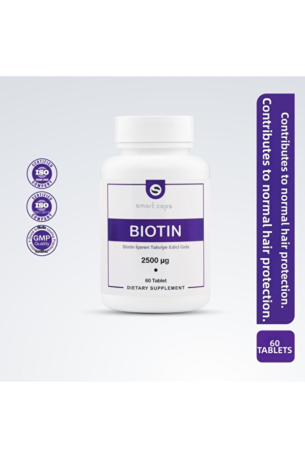 Biotin 60 Tablets - 4