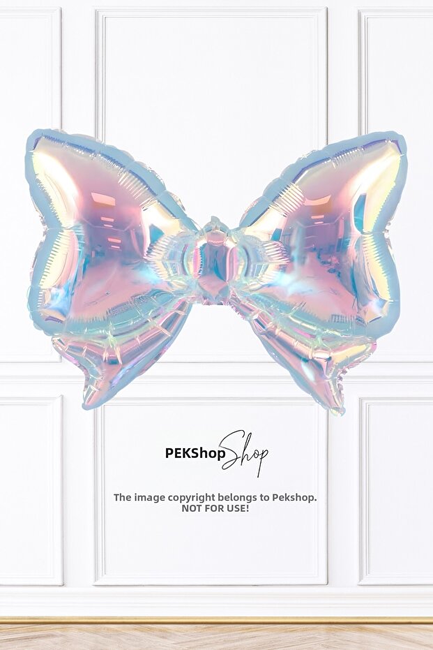 Hologram Bow Foil Balloon