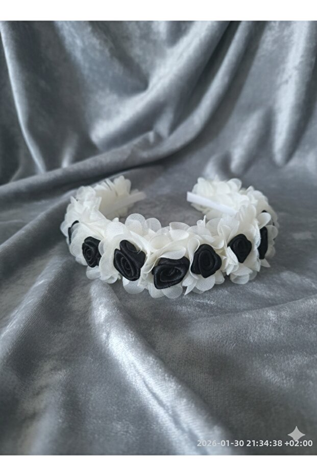 Ecru Rose Crown, Birthday Bridal Henna Night Wedding Circumcision and Party Crown