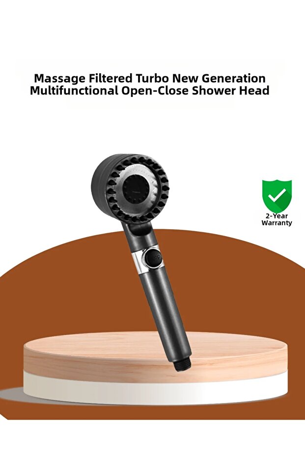 رأس دش مزود بوظيفة التدليك وهيكل متين - 1