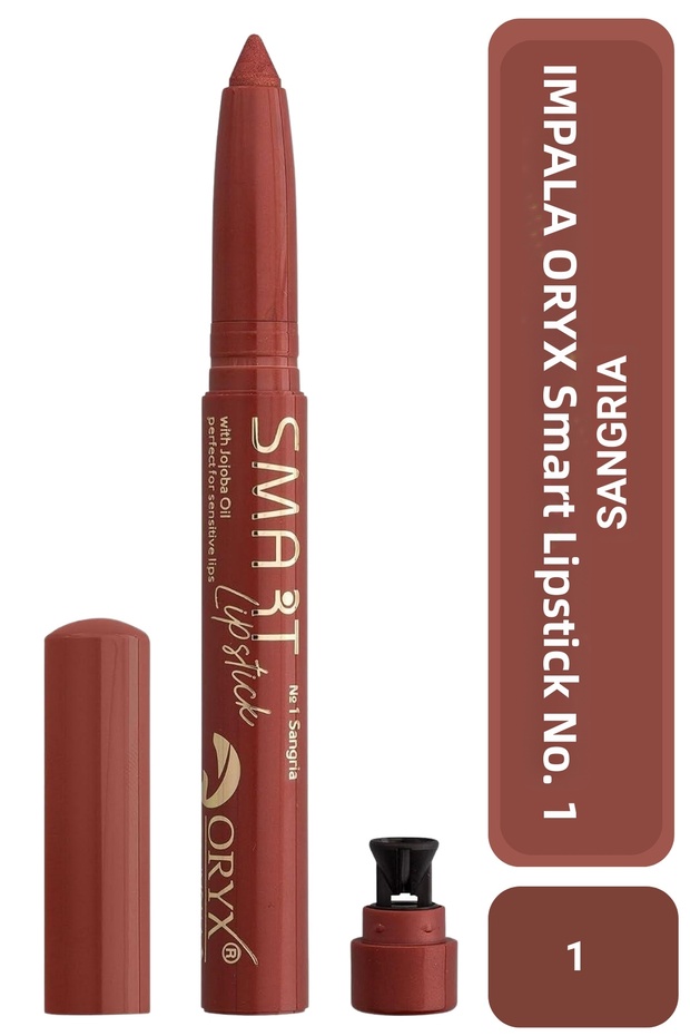 Lipstick - Oryx Smart Lipstick No: 1 Sangria / Dark Red