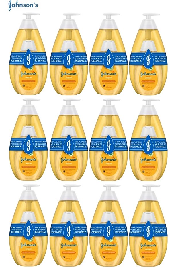Johnsons Baby Baby Shampoo Classic 750ml+200 Gift (Set of 12)