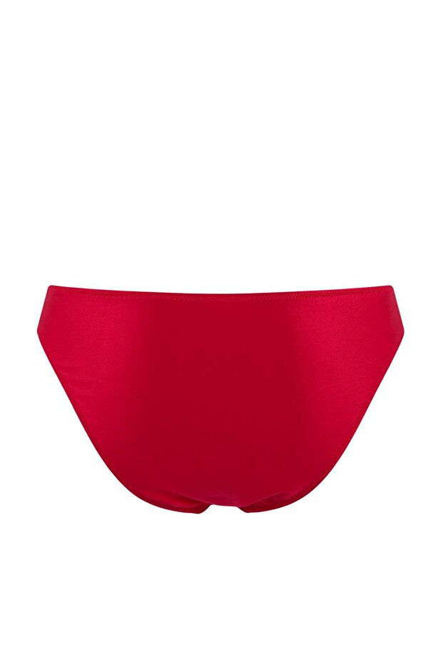 Kırmızı Normal Bel Regular Basic Bikini Altı TBESS26BA00008 - 7