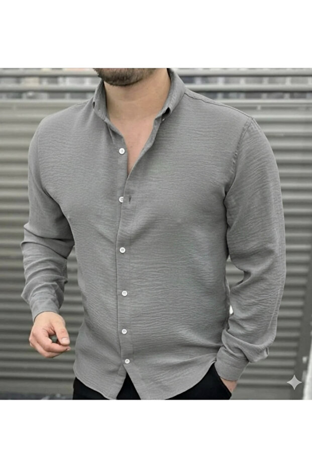 AYROBIN KETEN GÖMLEK - 2