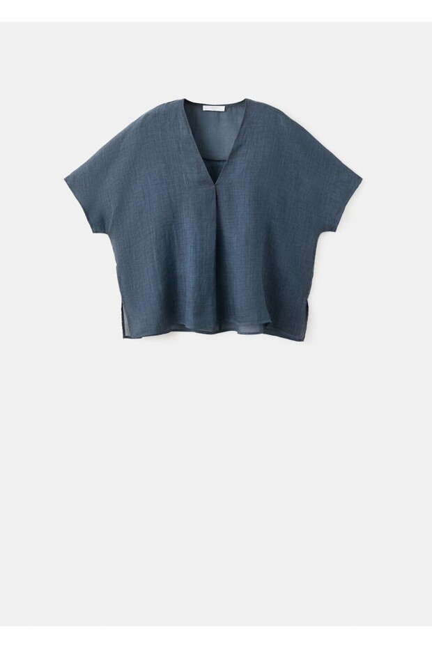 %100 rami overdyed görünümlü kaftan - 3