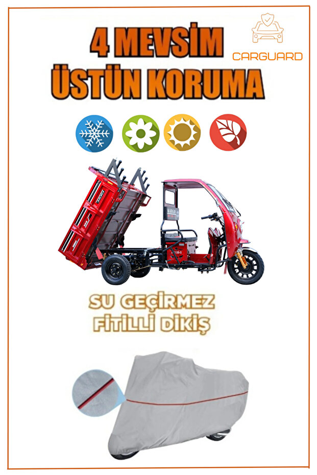 Arora Ar 150-5 Cargo Corded Motorcycle Tarpaulin Motor Cover - Miflon