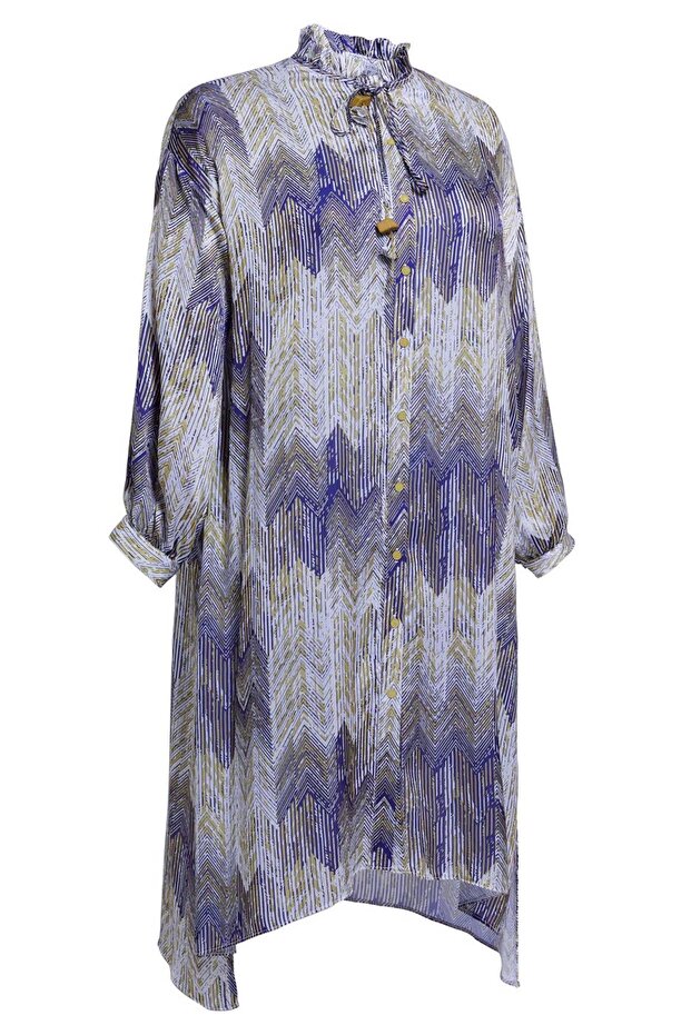 تونيك منقوش مقاس كبير 20521 - 3