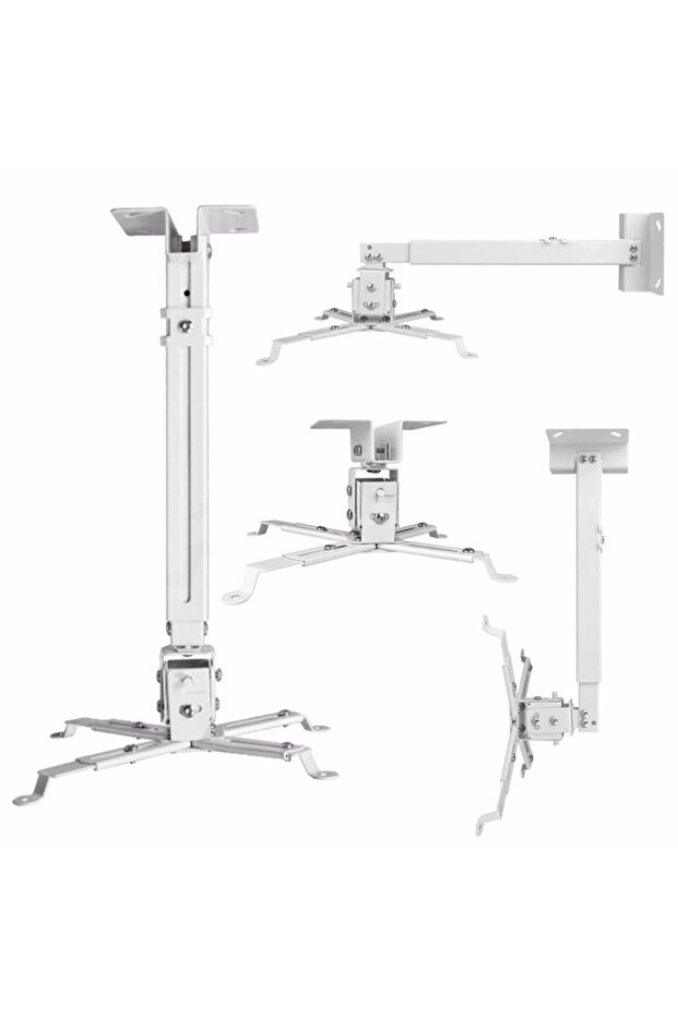 H50 50-100 سم حامل عرض تلسكوبي قابل للتعديل يُثبت على السقف - 2