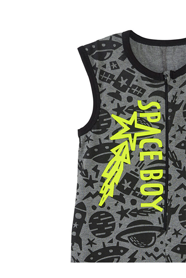 بذلة رمادية للأولاد من Space Rocket - 5