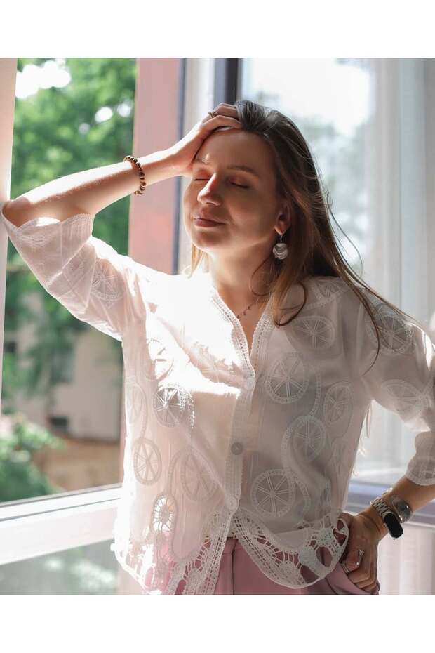 Nakışlı Gömlek - 1