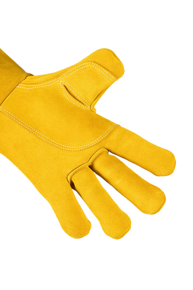 Deri Kaynakçı İş Eldiveni - 4