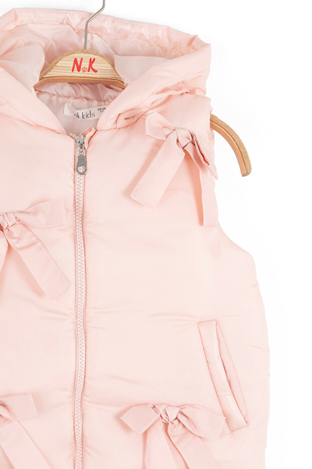 سترة بفيونكة - وردية - 4