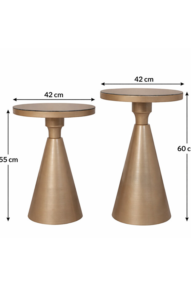 MİDAS 2 Lİ Sarı Boyalı Zigon - 2