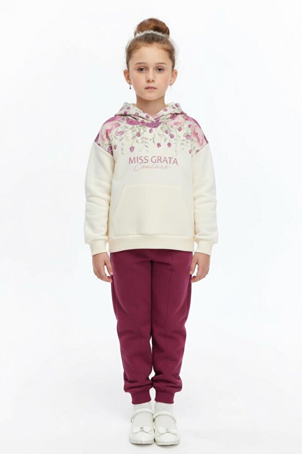 Girl's Tracksuit Set 4-8 Years Old 7232