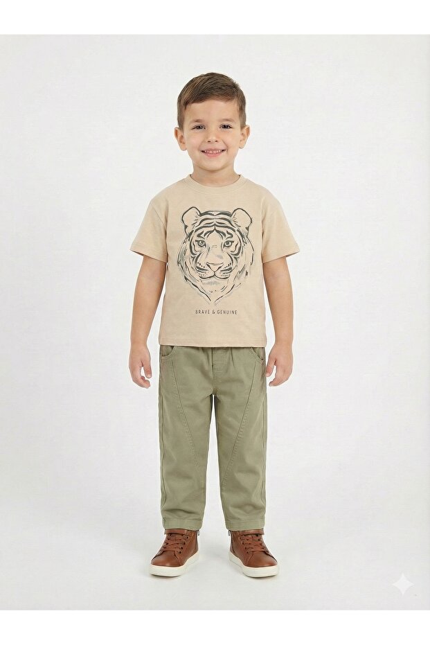 Boy's 3-Piece Top and Bottom Combination Set 1-4 Years Set0465