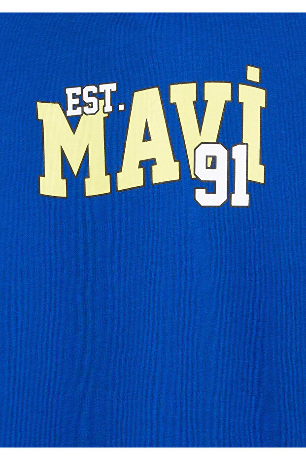 Baskılı Sweatshirt 6S10139-70576 - 5