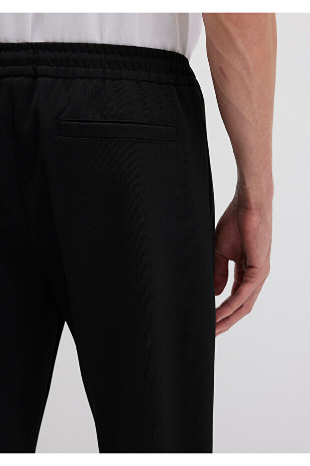 Black Siyah Örme Pantolon 0010513-900 - 6